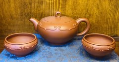 蒋建军作品 《星月如意》朱砂泥被中国国家博物馆收藏