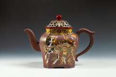 程海瑞藏品《将军壶》紫砂壶被中国国家博物馆收藏